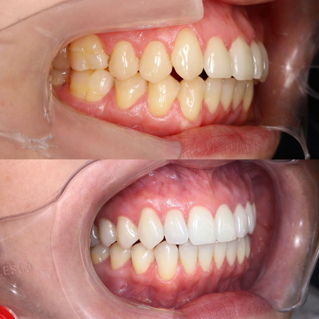 Antes e depois do tratamento dental (1)